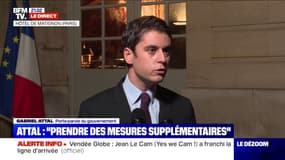 Gabriel Attal: "À la fin du mois de février, nous devrions être à 2,5 millions de Français vaccinés" contre le Covid-19