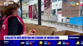 Paris: une collecte de denrées de première nécessité menée par les Restos du Coeur ce week-end