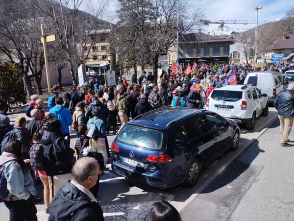 Nouvelle journée de mobilisation à Briançon ce mardi 28 mars.