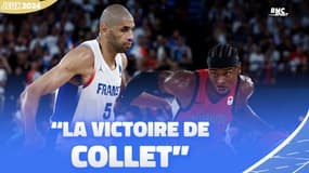 JO 2024 / Basket : "C'est la victoire de Collet, il a montré quel coach il est" félicite Batum