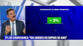 3% de croissance: "du jamais-vu depuis 50 ans" - 29/10