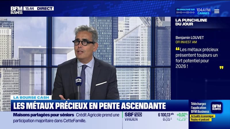 La bourse cash : « Les métaux précieux présentent toujours un fort potentiel pour 2026 » - 03/12