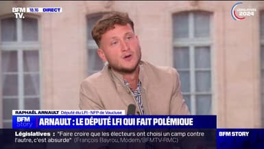 7 octobre: Raphaël Arnault (LFI-NFP) qualifie les attaques du Hamas de "crimes de guerre"