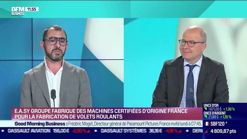 Constant Marandel (E.A.SY Groupe) : E.A.SY Groupe fabrique des machines certifiées d'origine France pour la fabrication de volets roulants - 11/06