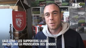Lille-Lens : Les supporters lillois amusés par la provocation des Lensois