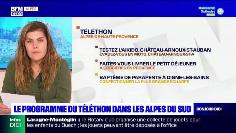 Alpes du Sud: le programme du Téléthon