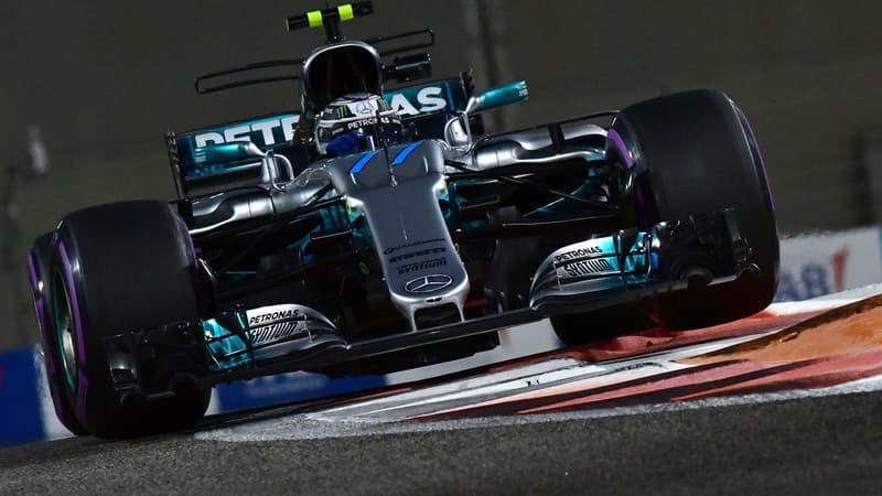Valtteri Bottas (Mercedes) en pole à Abou Dhabi