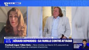 "Chaque camp joue sa partition": Emmanuelle Dancourt, présidente de #MeTooMedias réagit à la lettre de la famille Depardieu dans le JDD