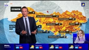 Météo Var: un ciel nuageux et des températures autour de 13°C ce samedi 