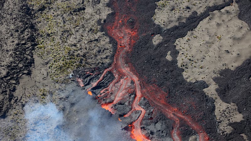 Le Piton de la Fournaise s'est réveillé: première éruption de l'année pour le volcan réunionnais
