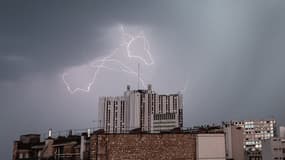 Un orage a frappé Paris ce mercredi 25 juin 2025.