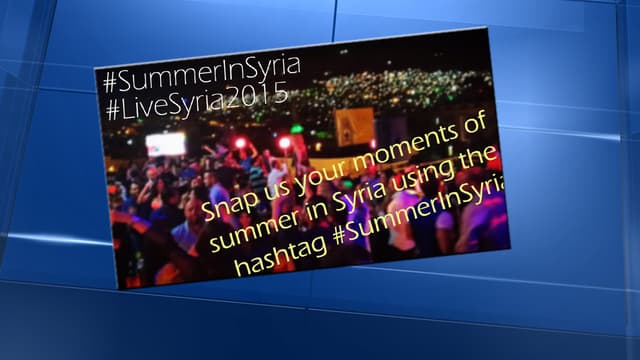 La campagne de l'agence officielle syrienne Sana n'a pas suscité l'adhésion.