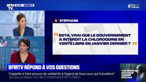 Le gouvernement a-t-il interdit la vente libre de la chloroquine en janvier ? BFMTV répond à vos questions 