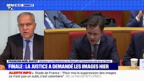 Stade de France: François-Noël Buffet réagit après avoir appris que la justice a demandé les images de vidéosurveillance hier