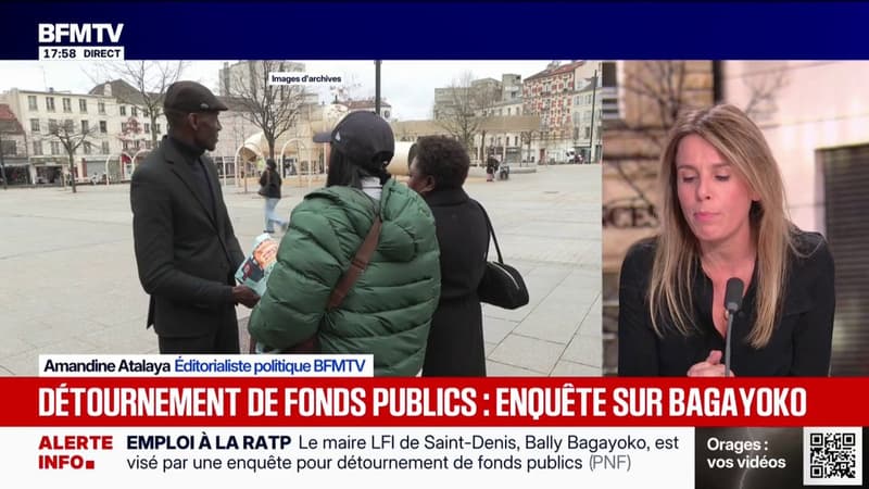 Saint-Denis: le maire LFI, Bally Bagayoko, visé par une enquête pour détournement de fonds publics