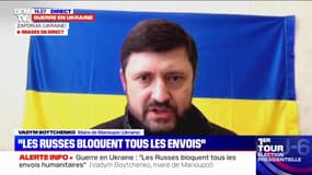 Vadym Boytchenko, maire de Marioupol: "90 000 personnes sont parties en véhicules privés"