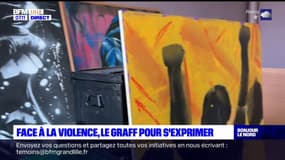 Pas-de-Calais: face à la violence, le graff pour s'exprimer à Harnes