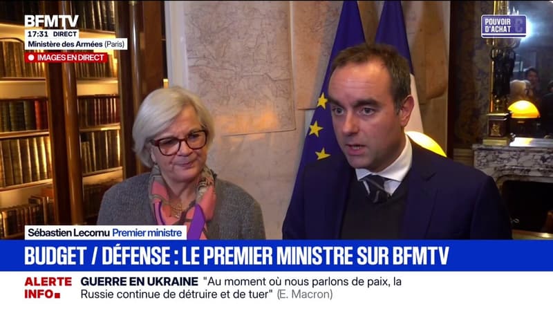Budget 2026: Sébastien Lecornu estime "qu'améliorer notre défense est un enjeu considérable