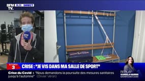 Pour sauver son entreprise, Cyrille Tirard a décidé de quitter sa maison et d'habiter avec son fils dans le vestiaire de sa salle de sport