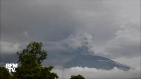 À Bali, le spectacle impressionnant de ce volcan sur le point d'entrer en éruption 