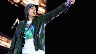 Eminem sur scène en août 2014