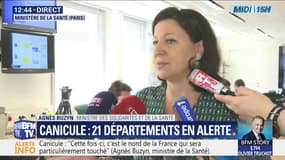 Agnès Buzyn sur la canicule: "Cette fois-ci c'est le nord de la France qui va être particulièrement touché"
