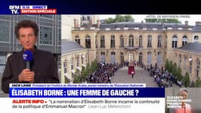 Élisabeth Borne, de gauche?: selon Jack Lang, "c'est à travers les actions que cela s'apprécie"