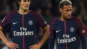 Edinson Cavani et Neymar (PSG)
