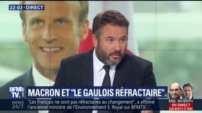 Macron et le "gaulois réfractaire": "On est sur le registre de la maladresse" pour Thierry Arnaud