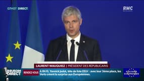 Européennes: après le pire score de la droite en France, Laurent Wauquiez pointe... Emmanuel Macron