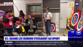 Seine-Saint-Denis: des seniors s'essaient au sport avec des athlètes de haut niveau