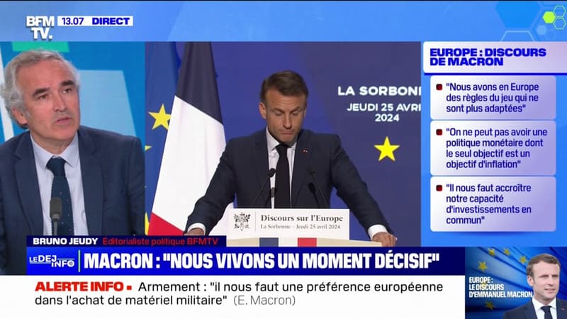 ÉDITO - Emmanuel Macron a livré un discours 