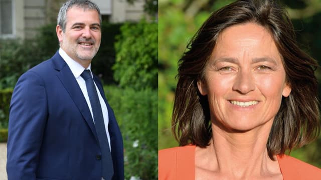 Les députés LaREM Raphaël Gérard et Sandrine Mörch