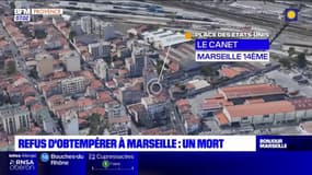 Marseille: un mort et un blessé dans un refus d'obtempérer