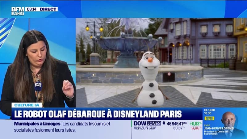 Le robot Olaf débarque à Disneyland Paris
