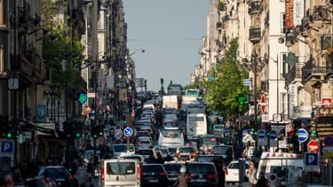 La circulation alternée sera mise en place dans Paris lundi. (Photo d'illustration)