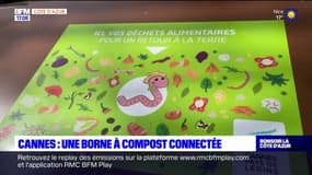 La ville de Cannes expérimente une borne à compost connectée