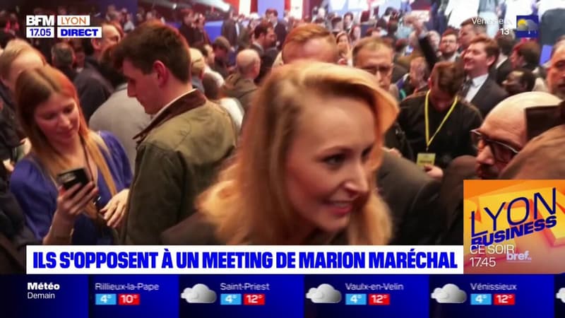 Charvieu-Chavagneux: des militants LFI veulent empêcher un meeting de Marion Maréchal 
