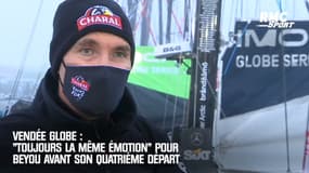 Vendée Globe : "Toujours la même émotion" pour Beyou avant son quatrième départ