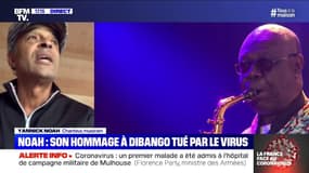 "C'était un guide pour nous tous": l'hommage de Noah à Dibango