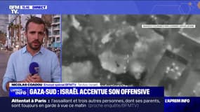 Dans le Sud de la bande de Gaza, l'armée israélienne accentue son offensive