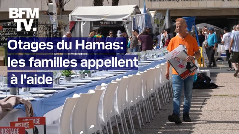 Otages du Hamas: les familles appellent à l'aide