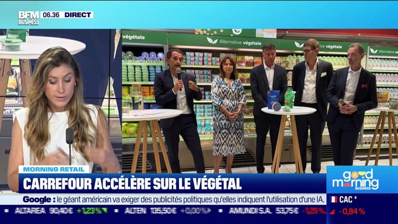 Morning Retail : Carrefour accélère sur le végétal, par Eva Jacquot - 07/09