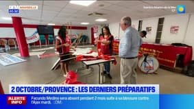 02 octobre : derniers préparatifs pour les manifestants à Marseille