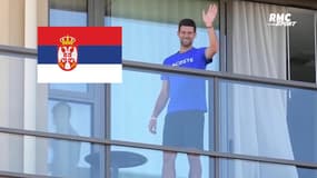 Open d'Australie : des fans serbes se rassemblent pour soutenir Djokovic