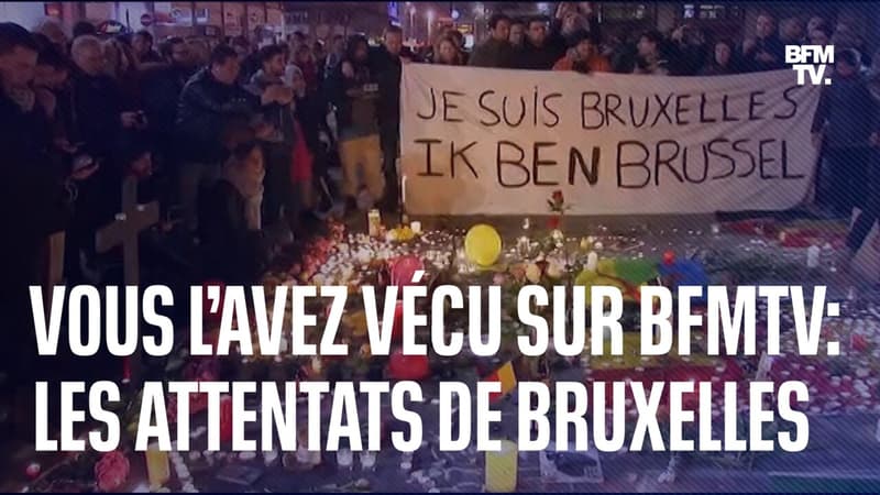 Vous l'avez vécu sur BFMTV: les attentats de Bruxelles