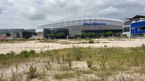 L'emplacement du secteur Nice Valley où la municipalité envisage de bâtir une patinoire olympiques pour les Jeux olympiques d'hiver 2030.