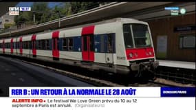 Île-de-France: retour à la normale prévu le 28 août sur le RER B