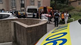 Le Samu 06 est sur les lieux des faits, en compagnie des pompiers et des forces de l'ordre