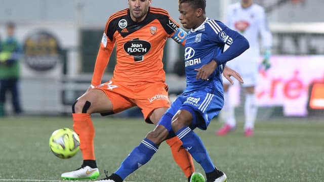 Wesley Lautoa (ici en orange), aujourd'hui à Dijon, sera indisponible de 3 à 6 mois.